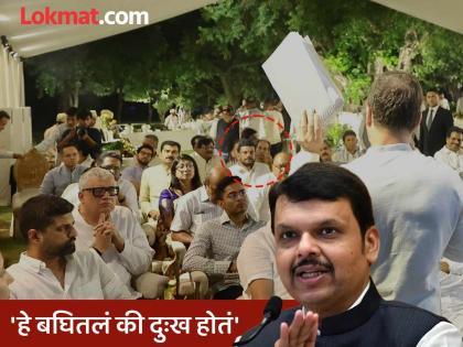 "I realized what Thackeray's respect was in Delhi, when he was with us..."; CM Devendra Fadnavis's arrow at Thackeray | "दिल्लीत ठाकरेंचा मान काय ते लक्षात आलं, आमच्यासोबत असताना ते..."; CM देवेंद्र फडणवीसांचा ठाकरेंवर बाण