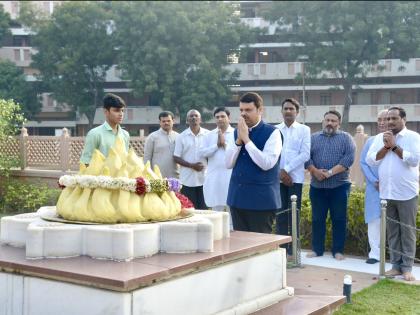 bjp leader dcm devendra fadnavis reaction after visiting rashtriya swayamsevak sangh rss headquarters | Maharashtra Politics: “आमच्या सगळ्यांसाठी ही प्रेरणाभूमी”; संघ कार्यालय भेटीनंतर देवेंद्र फडणवीसांची प्रतिक्रिया