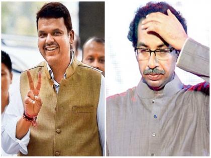 Again BJPchief minister Shiv Sena MLA in touch with Fadnavis | शिवसेनेचे दिग्गज आमदाराच भाजपच्या संपर्कात ?