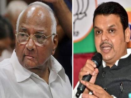 Pawar has no option but to make Congress a lawyer, devendra fadanvis critics on sharad pawar | काँग्रेसची वकिली करण्याशिवाय पवारांना पर्याय नाही, मुख्यमंत्र्यांचा खरमरीत टोला