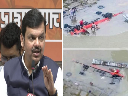 Narmada River ST Bus Accident: 'Bus accident very unfortunate, Girish Mahajan left for the spot', Says Devendra Fadnavis | Narmada River ST Bus Accident: 'बस दुर्घटना अतिशय दुर्दैवी, गिरीश महाजन घटनास्थळाकडे रवाना', देवेंद्र फडणवीसांची माहिती