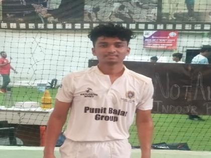 17-year-old Prashik Salvi from Devale in Sangameshwar taluka selected as a bowler for England tour from Mumbai Cricket Club | Ratnagiri: देवळेचा सुपुत्र १७ वर्षीय प्रशिक इंग्लंडमध्ये खेळणार