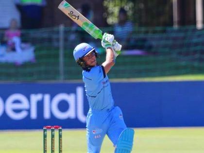 Dewald Brevis Baby AB from Mumbai Indians smashes 162 in CSA T20 Challenge 3rd highest score in T20s | Dewald Brevis CSA T20: Baby AB डेवाल्ड ब्रेव्हिसचा धुमधडाका! १३ फोर, १३ सिक्स... T20 मध्ये कुटल्या १६२ धावा