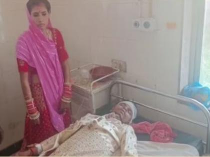 father angry with daughter love marriage deadly attacked by sword on damaad after wedding stir in mandap | प्रेमात पंगा! मुलीच्या लव्ह मॅरेजमुळे संतापला बाप; सप्तपदी होताच जावयाला बेदम मारहाण अन्...