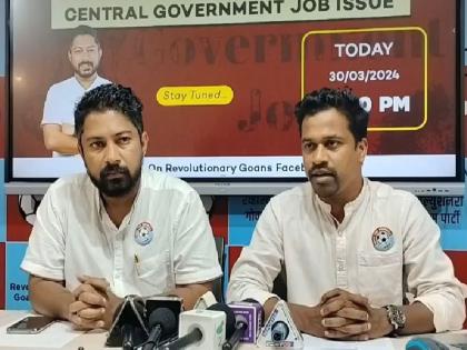 Minister Shripad Naik should declare how many jobs have been given to locals, challenges RG's Manoj Parab | मंत्री श्रीपाद नाईक यांनी किती स्थानिकांना नोकऱ्या दिल्या जाहीर करावे, आरजीचे मनोज परब यांचे आव्हान 