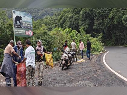 Caution Penalty for littering in Amboli Ghat, enforcement by Sindhudurg Forest Department  | सावधान आंबोली घाटात कचरा टाकल्यास दंड, सिंधुदुर्ग वनविभागाकडून अंमलबजावणी 