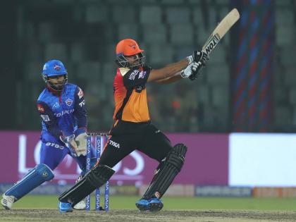 IPL 2019: Hyderabad tops in the table win over Delhi | IPL 2019 : दिल्लीवर विजय मिळवत हैदराबाद अव्वल