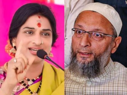 lok sabha elections 2024 madhavi latha warning asaduddin owaisi before the election results says hyderabad conducted bogus voting | "याला तर तडीपार करायला हवं…"; निवडणूक निकालापूर्वी माधवी लता ओवेसींवर भडकल्या, काय घडलं?