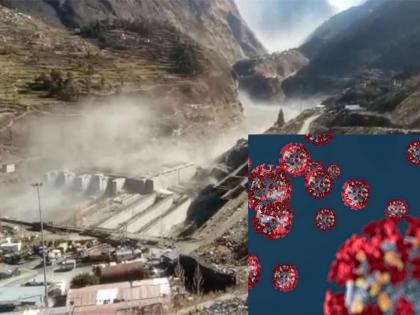 corona is one reason of Uttarakhand glacier burst; claim of scientists | Uttarakhand glacier burst: कोरोनामुळे द्रोणागिरी हिमकडा कोसळला; वैज्ञानिकांचा खळबळजनक दावा