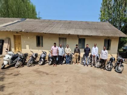 bike thief jailed; 15 two-wheelers worth five lakhs seized | अट्टल बाईक चोर जेरबंद; पाच लाखांच्या १५ दुचाकी जप्त