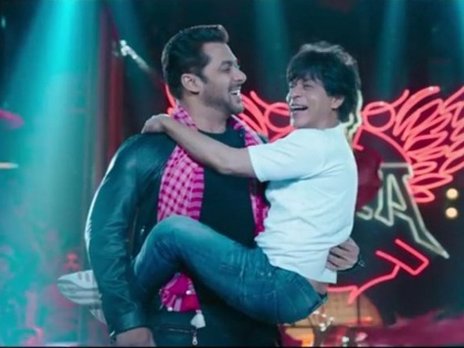 Zero Teaser : First glimpse of Salman Khan special appearance in Shahrukh Khan starrer Zero | Zero Teaser : शाहरुख बसला सलमानच्या कडेवर, 'झिरो'चा नवा धमाकेदार टीझर!