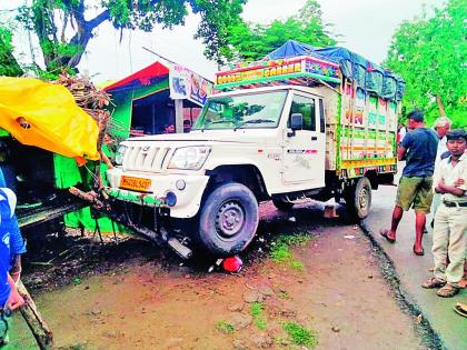 Woman killed after speedy bolero hits; Incidents in Narkhed taluka | मालवाहू बोलेरोच्या धडकेत महिलेचा मृत्यू; नरखेड तालुक्यातील घटना