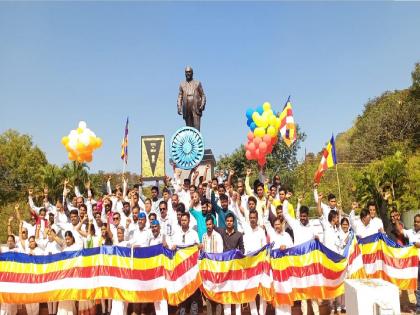 Buddhas name in world, this is the glory of India..! sound of Dhammadhwaj Gaurav rally | जगमें बुद्ध का नाम है,यही भारत की शान है..! धम्मध्वज गौरव रॅलीत घुमला आवाज