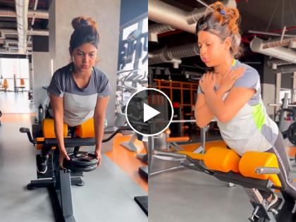 tu chal pudhe fame actress dhanashri kadgaonkar share her workout video on social media | बिझी शेड्युलमध्येही शिल्पी देतीये फिटनेसकडे लक्ष; हेवी वर्कआऊटचा व्हिडीओ व्हायरल