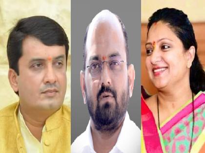 Dhananjay Mahadik, Amal Mahadik and Shoumika Mahadik left for Mumbai, discussion in Hatkanangle constituency | Kolhapur: महाडिकांची मुंबई वारी, उमेदवारीची चर्चा भारी; हातकणंगले मतदारसंघात चर्चेला तोंड फुटले