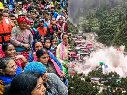 Promised to give 5 lakhs but received a cheque of only 5 thousand; anger of Uttarkashi citizens | ५ लाख देण्याचे आश्वासन अन् हातात पडले अवघ्या ५ हजाराचे धनादेश; उत्तरकाशीतील नागरिकांचा संताप Promised to give 5 lakhs but received a cheque of only 5 thousand; anger of Uttarkashi citizens | ५ लाख देण्याचे आश्वासन अन् हातात पडले अवघ्या ५ हजाराचे धनादेश; उत्तरकाशीतील नागरिकांचा संताप