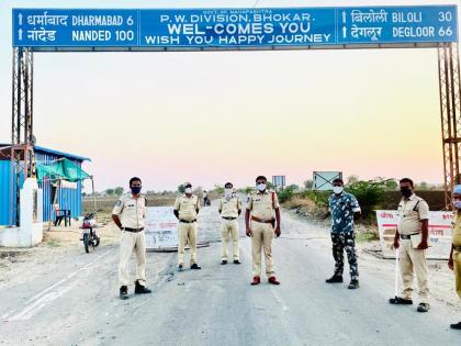 Elections there in Telangana, dadagiri here! Trouble for traders coming to Dharmabad... | निवडणुका तिकडे, दमदाटी इकडे! धर्माबादला येणाऱ्या व्यापाऱ्यांना त्रास...