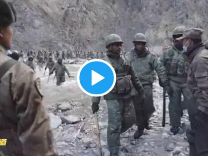 india china faceoff: China releases video of Galwan Clash violence; Says 'India is the aggressor' | Galwan Clash: चीनकडून गलवान घाटीतील हिंसाचाराचा Video जारी; म्हणाला 'भारतच हल्लेखोर'