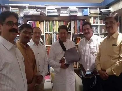 Before the Ayodhya tour, Vishwa Hindu Parishad leaders met MNS chief Raj Thackeray today | स्वागतासाठी आम्ही पूर्ण सहकार्य करु; अयोध्या दौऱ्याआधी विहिंपच्या नेत्यांचं राज ठाकरेंना आश्वासन