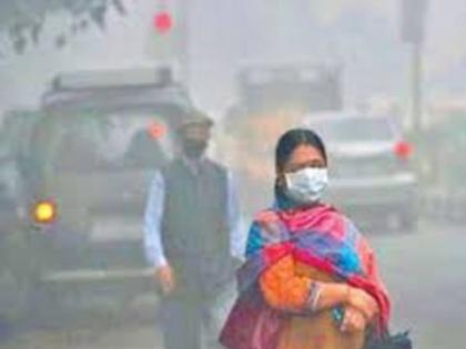 Dust sheet of the city of Mumbai | मुंबई शहरावर धूलिकणांची चादर