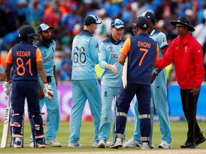 india vs england icc world cup 2019 Why did MS Dhoni Kedar Jadhav played like that Rohit Sharma virat kolhi explains | India Vs England: धोनी अन् केदारनं संथ फलंदाजी का केली? रोहित, विराटनं सांगितलं कारण
