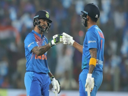 India vs Sri Lanka, 3rd T20I : India post 201/6 at the end of their 20 overs | India vs Sri Lanka, 3rd T20I : टीम इंडियाने धो डाला... श्रीलंकेसमोर उभं केलं मोठं आव्हान