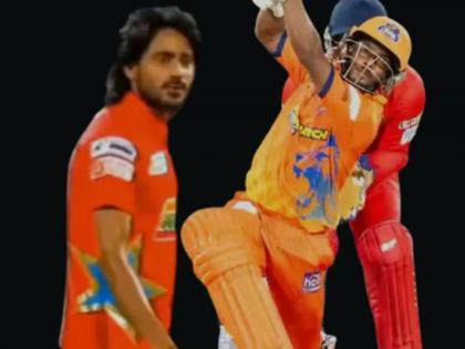 Digvesh Rathi Fight And Abuses Ankit Kumar In DPL 2025 Video Goes Viral | DPL 2025 : दिग्वेश राठीनं घेतला 'पंगा'; फलंदाजानं गगनचुंबी सिक्सर मारत घेतला बदला (VIDEO)