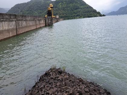 93 percent water storage in Dimbhe Dam of Ambegaon Taluka On the way to fill the dam | आंबेगाव तालुक्याच्या डिंभे धरणात ९३ टक्के पाणीसाठा; धरण भरण्याच्या मार्गावर