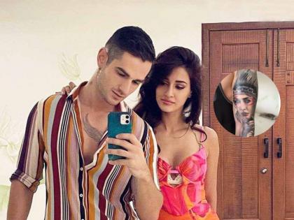 disha patani s boyfriend alexander got disha s face tattoo on his hand video viral | प्रेमासाठी कायपण! दिशा पाटनीच्या बॉयफ्रेंडने हातावर गोंदवला 'तो' खास टॅटू; Video व्हायरल