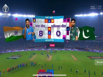 The record of the IPL final is broken! 3.5 crore people watched the India-Pakistan match on Disney+Hotstar | IPL फायनलचा विक्रम मोडला ! ३.५ कोटी लोकांनी Disney+Hotstar वर बघितला भारत-पाकिस्तान सामना