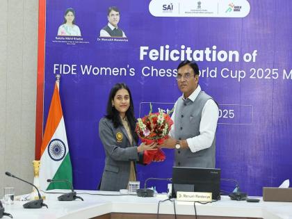 the chess world cup has come to india this is the biggest joy said divya deshmukh | बुद्धिबळ विश्वचषक भारतात आला, हा सर्वांत मोठा आनंद : दिव्या देशमुख the chess world cup has come to india this is the biggest joy said divya deshmukh | बुद्धिबळ विश्वचषक भारतात आला, हा सर्वांत मोठा आनंद : दिव्या देशमुख