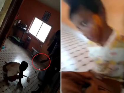 धक्कादायक! गतिमंद विद्यार्थ्यांचे हात बांधून शिपायांची मारहाण, दोघांवर गुन्हा