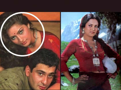 This actress in the photo had a troubled career due to 'Ram Teri Ganga Maili' fame Mandakini, know about her | फोटोतील या अभिनेत्रीचं 'राम तेरी गंगा मैली' फेम मंदाकिनीमुळे करिअर झालं होतं उद्धवस्त, जाणून घ्या तिच्याबद्दल