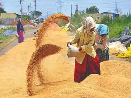 Paddy buying center still closed; Farmers at the door of the traders | धानखरेदी केंद्र अद्याप बंदच; शेतकरी नाइलाजाने व्यापाऱ्यांच्या दारात