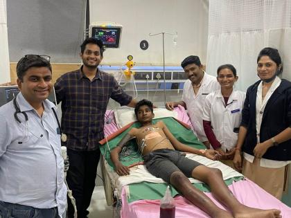 Giving life to the patient by draining the water from the heart procedure was performed for the first time in Gadchireli District Hospital | हृदयातील पाणी काढून रुग्णाला जीवनदान; जिल्हा रुग्णालयात पहिल्यांदाच पार पडली प्रक्रिया