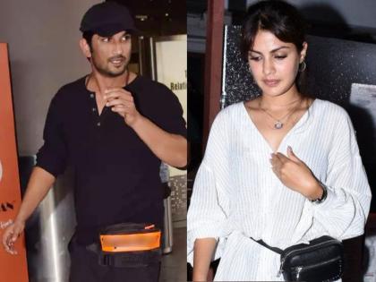 Actor Sushant Singh Rajput and Rhea Chakraborty had a quarrel | सुशांत अन् रियाचे झाले होते कड्याकाचे भांडण; दोघांनीही एकमेकांवर उचलला होता हात