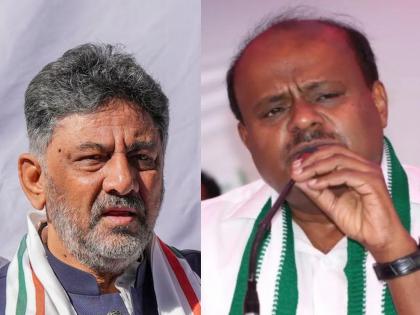 It was he who spread the videos of his nephew's sex scandal; Sivakumar instead accused Kumaraswamy | पुतण्याच्या सेक्स स्कँडलचे व्हिडीओ त्यांनीच पसरवले; शिवकुमार यांचा उलटा कुमारस्वामींवरच आरोप