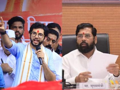 Shiv Sena leader Aditya Thackeray today again criticized the state government over the Foxconn project | ४० गद्दारांनी सरकार पाडलं म्हणून फॉक्सकॉन प्रकल्प मागे राहिला; आदित्य ठाकरे आक्रमक