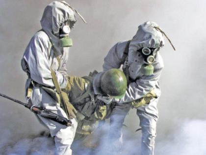 Russia to use chemical weapons? | रासायनिक अस्त्रांचा रशिया वापर करणार?; रशियाकडे सर्व प्रकारची अस्त्रे असल्याचं जगाला चिंता