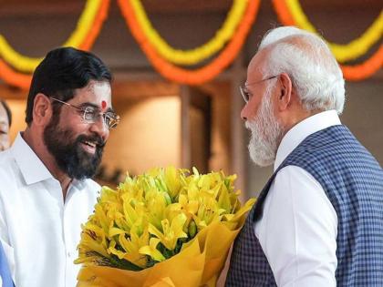 'The lion is the king of the jungle, Narendra Modi will be the prime minister in 2024'; CM Eknath Shinde's statement | 'जंगलाचा राजा सिंहच असतो, २०२४मध्ये नरेंद्र मोदी हेच पंतप्रधान होणार'; CM शिंदेंचं विधान