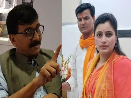 Shiv Sena leader Sanjay Raut has warned MP Navneet Rana and MLA Ravi Rana | 'तुम्ही घुसून हनुमान चालिसा वाचणार, मग आता आम्हीही घुसू'; संजय राऊतांनी दिला इशारा