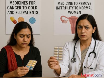 cold flu fiver patients given cancer medicine pregnant women give infertility medicine health scheme scam | हे कसले डॉक्टर? जीवाशी खेळ; सर्दीच्या रुग्णांना कॅन्सरची आणि गर्भवती महिलांना वंध्यत्वाची औषधं
