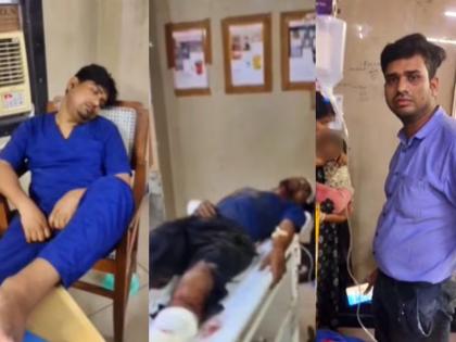 negligence in meerut hospital doctor kept sleeping injured died two doc suspended | हलगर्जीपणाचा कळस! डॉक्टर काढत होते झोपा; मिळाले नाही उपचार, रुग्णाचा तडफडून मृत्यू