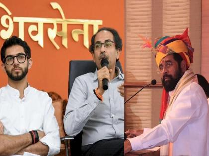 Chief Minister Eknath Shinde has criticized former Chief Minister Uddhav Thackeray. | Eknath Shinde: 'खोके सरकार म्हणणाऱ्यांची कुंडली माझ्याकडे'; एकनाथ शिंदेंचा थेट दिल्लीतून इशारा