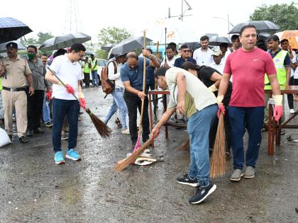 let start cleanliness from ourselves said dr bhausaheb dangde | स्वच्छतेची सुरुवात स्वत: पासुनच करुयात - डॉ भाऊसाहेब दांगडे