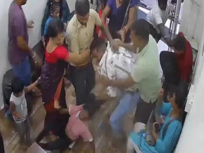 Patient's relative beats up receptionist in Kalyan; Accused arrested late at night | कल्याणमध्ये रुग्णाच्या नातलगाने रिसेप्शनिस्टला केली मारहाण; आरोपीला रात्री उशिरा अटक