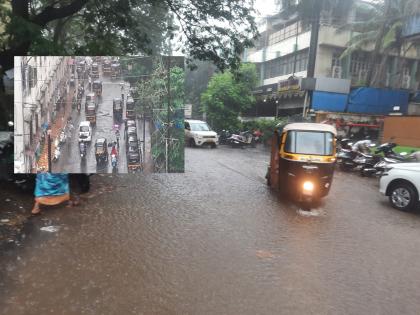 Dombivali Rain: Rain lashed Kalyan Dombivali, life disrupted | Dombivali Rain: कल्याण डोंबिवलीला पावसाने झोडपले, जनजीवन विस्कळीत