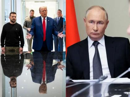 donald trump asks ukraine volodymyr zelenskyy Can you attack Moscow and St. Petersburg Trump prepared a dangerous plan in a secret meeting with Zelensky | "मॉस्को आणि सेंट पीटर्सबर्गवर हल्ला करू शकता?"; झेलेन्स्की यांच्या सोबत झालेल्या सिक्रेट बैठकीत ट्रम्प यांनी तयार केला खतरनाक प्लॅन! donald trump asks ukraine volodymyr zelenskyy Can you attack Moscow and St. Petersburg Trump prepared a dangerous plan in a secret meeting with Zelensky | "मॉस्को आणि सेंट पीटर्सबर्गवर हल्ला करू शकता?"; झेलेन्स्की यांच्या सोबत झालेल्या सिक्रेट बैठकीत ट्रम्प यांनी तयार केला खतरनाक प्लॅन!