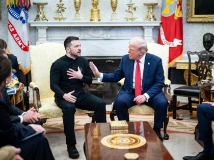 america big blow to ukraine puts it in a dilemma by withholding aid | युक्रेनला अमेरिकेचा दणका, मदत रोखल्याने कोंडी; झेलेन्स्की म्हणाले, ट्रम्प वाद ‘दुर्दैवी’