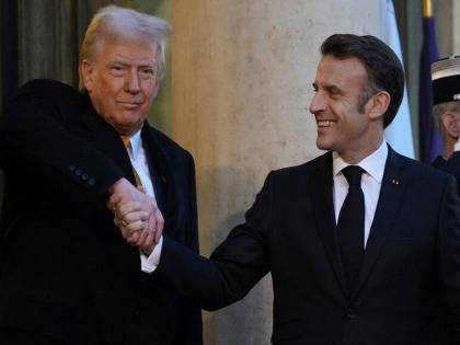 Remember that the door will remain closed from now on..., Donald Trump's valuable advice to Macron from that video | 'यापुढे दरवाजा बंद राहील हे लक्षात असू द्या', ...त्या व्हिडीओवरून ट्रम्प यांचा मॅक्राँ यांना मोलाचा सल्ला Remember that the door will remain closed from now on..., Donald Trump's valuable advice to Macron from that video | 'यापुढे दरवाजा बंद राहील हे लक्षात असू द्या', ...त्या व्हिडीओवरून ट्रम्प यांचा मॅक्राँ यांना मोलाचा सल्ला